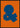 Ampersand OrangeBlue plakat
