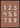 Toothy Numbers 123 Mocha Mousse plakat