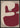 Røde geometriske former plakat