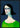 Woman Portrait - Never Look Back by Sharyn Bursic