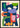 Colorful Geometriske Former plakat