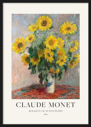 Claude monet plakat