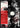 Bold Red Stripes og Sort Hvid Cirkel plakat