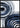 Blue Concentric Brushstrokes plakat
