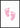 Pink Baby Footprints plakat
