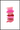 penselstrøg pink Plakat